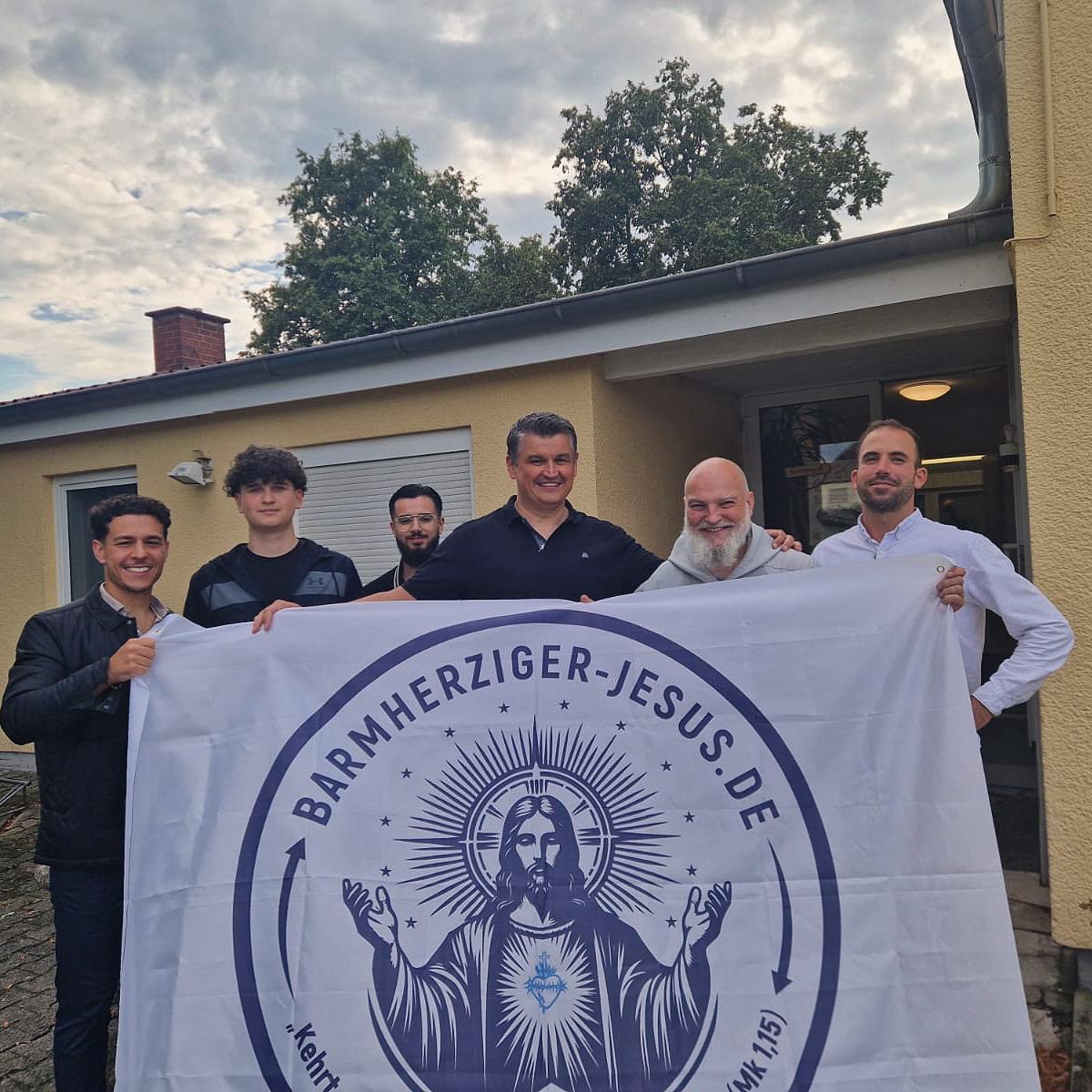 Mit Pater Paulus Maria CFR